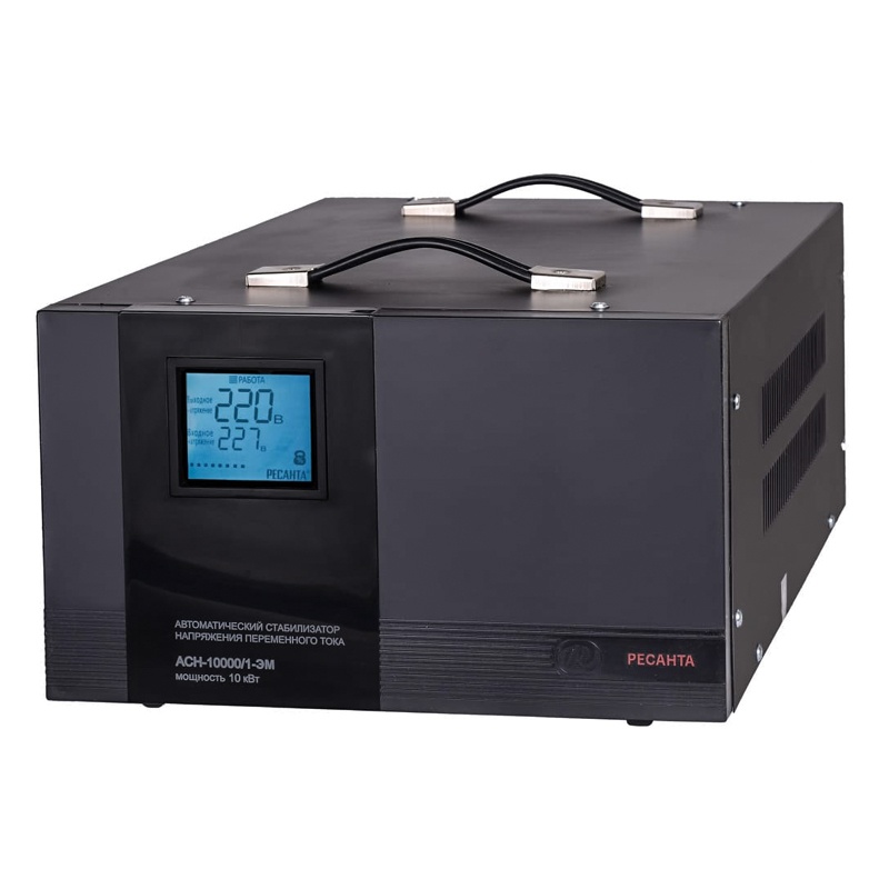 РЕСАНТА АСН-10000/1-ЭМ стабилизатор напряжения