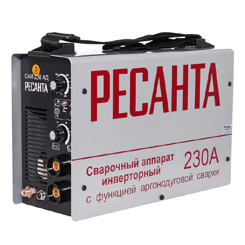 Сварочный аппарат инверторный аргонодуговой Ресанта САИ-230АД Сварочный аппарат инверторный аргонодуговой Ресанта САИ-230АД